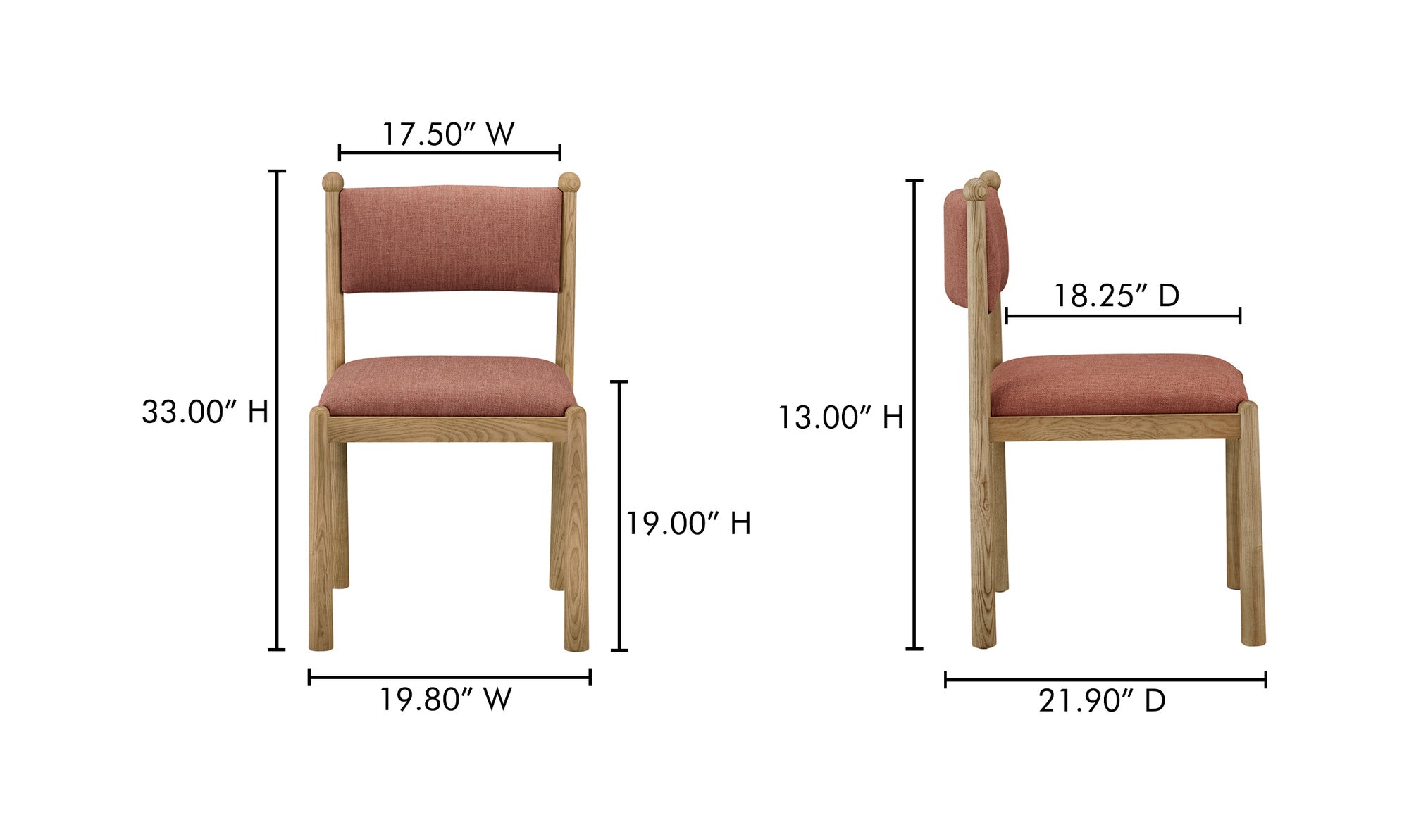 Villetta Dining Chair Set of 2