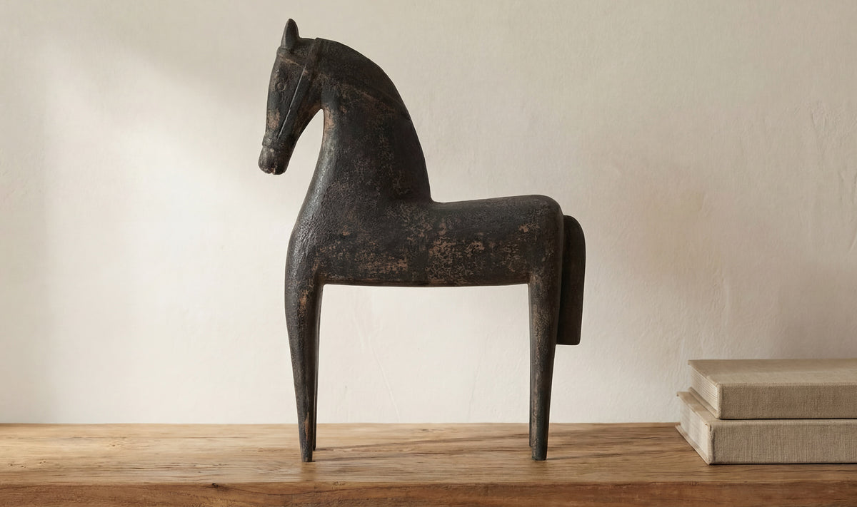 Gallant Wooden Sculpture