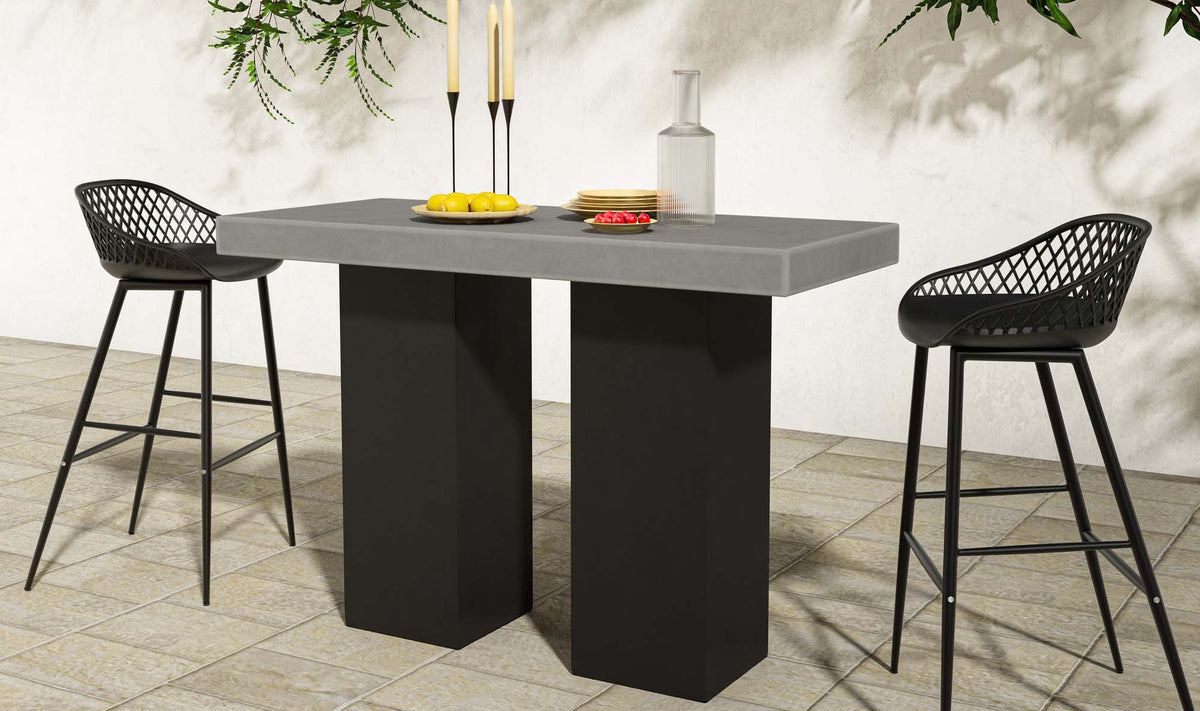 Lithic Outdoor Bar Table