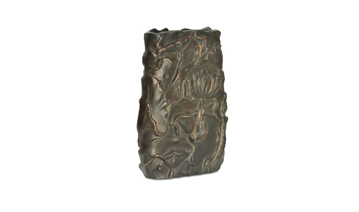 Sabine Cast Aluminum Vase