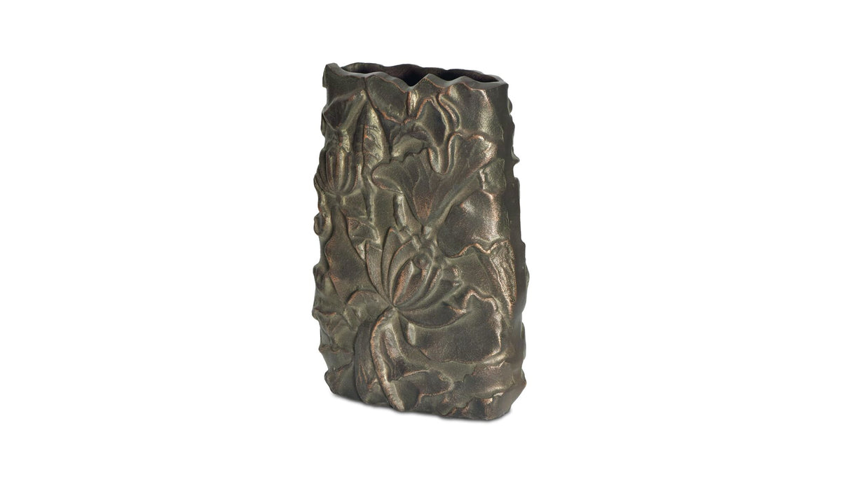 Sabine Cast Aluminum Vase