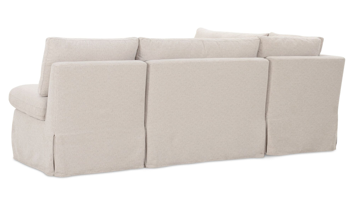 Fable Slipcover Dining Banquette L-Shape 96.0