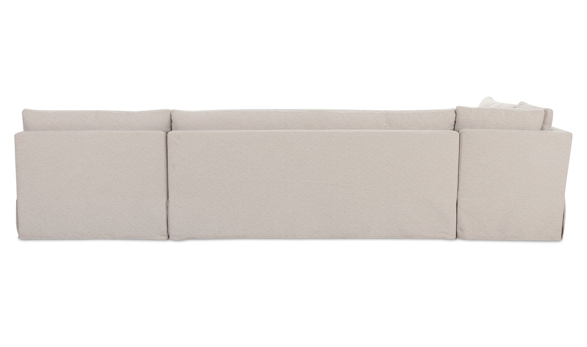 Fable Slipcover Dining Banquette L-Shape 139.5