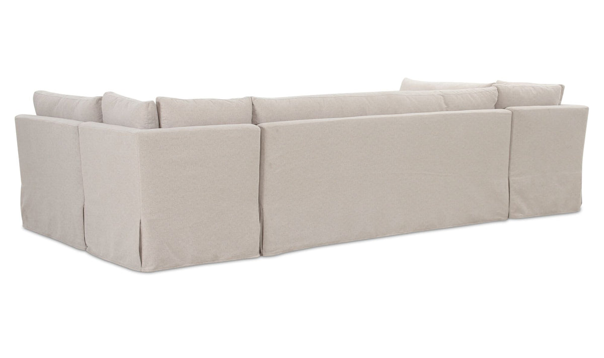 Fable Slipcover Dining Banquette U-Shape 129