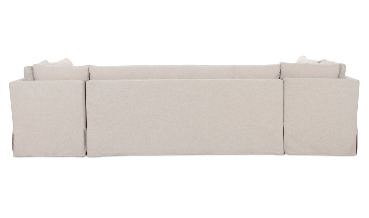 Fable Slipcover Dining Banquette U-Shape 129