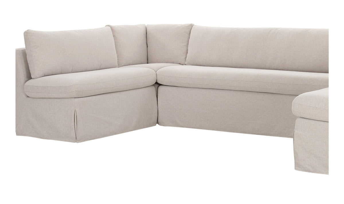 Fable Slipcover Dining Banquette U-Shape 129