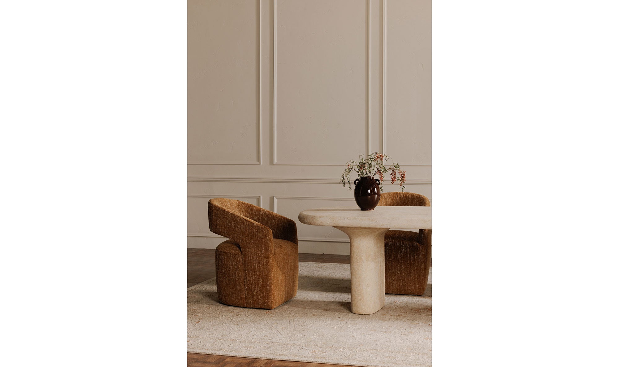 Barrow Rolling Dining Chair