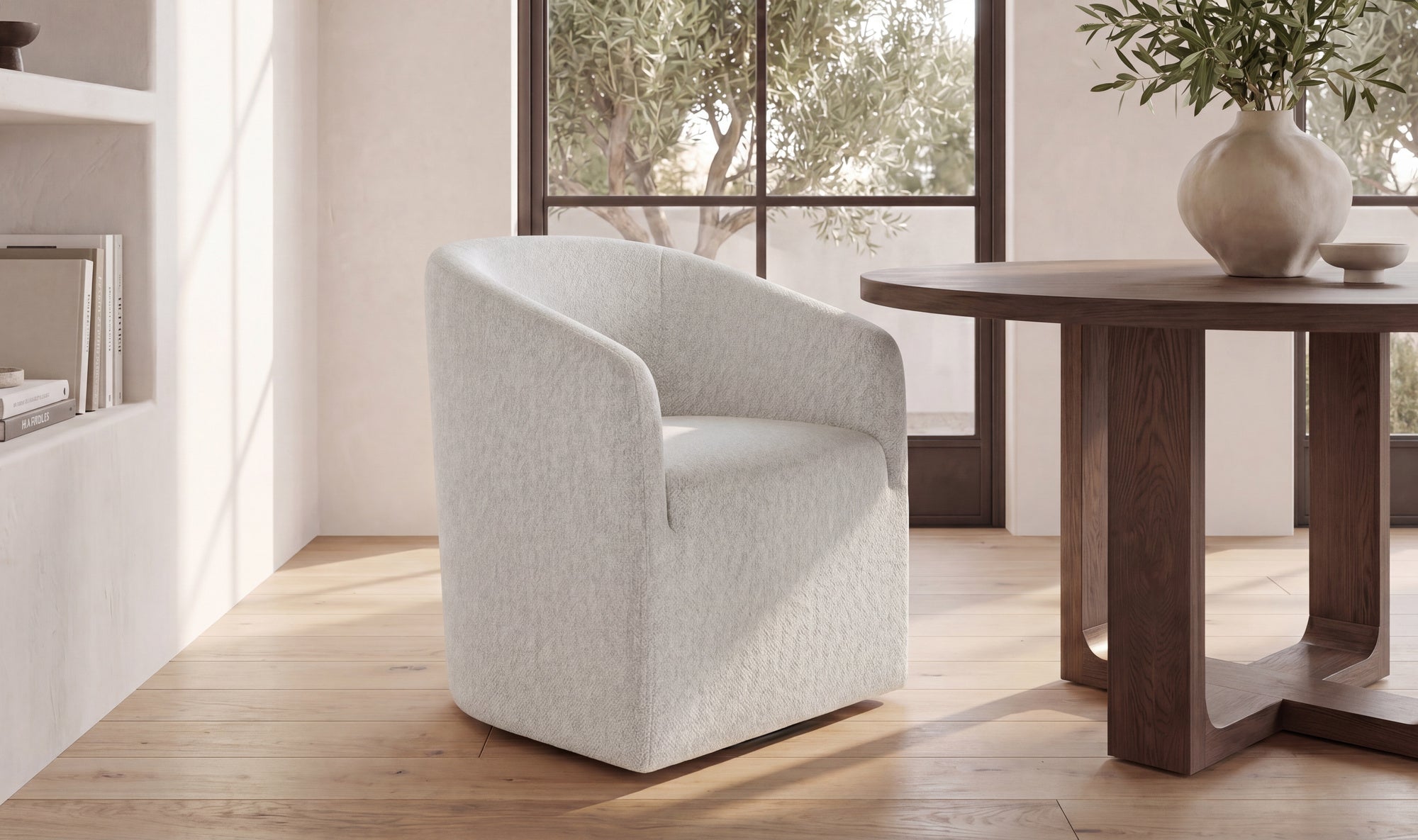 Sandy Rolling Dining Chair