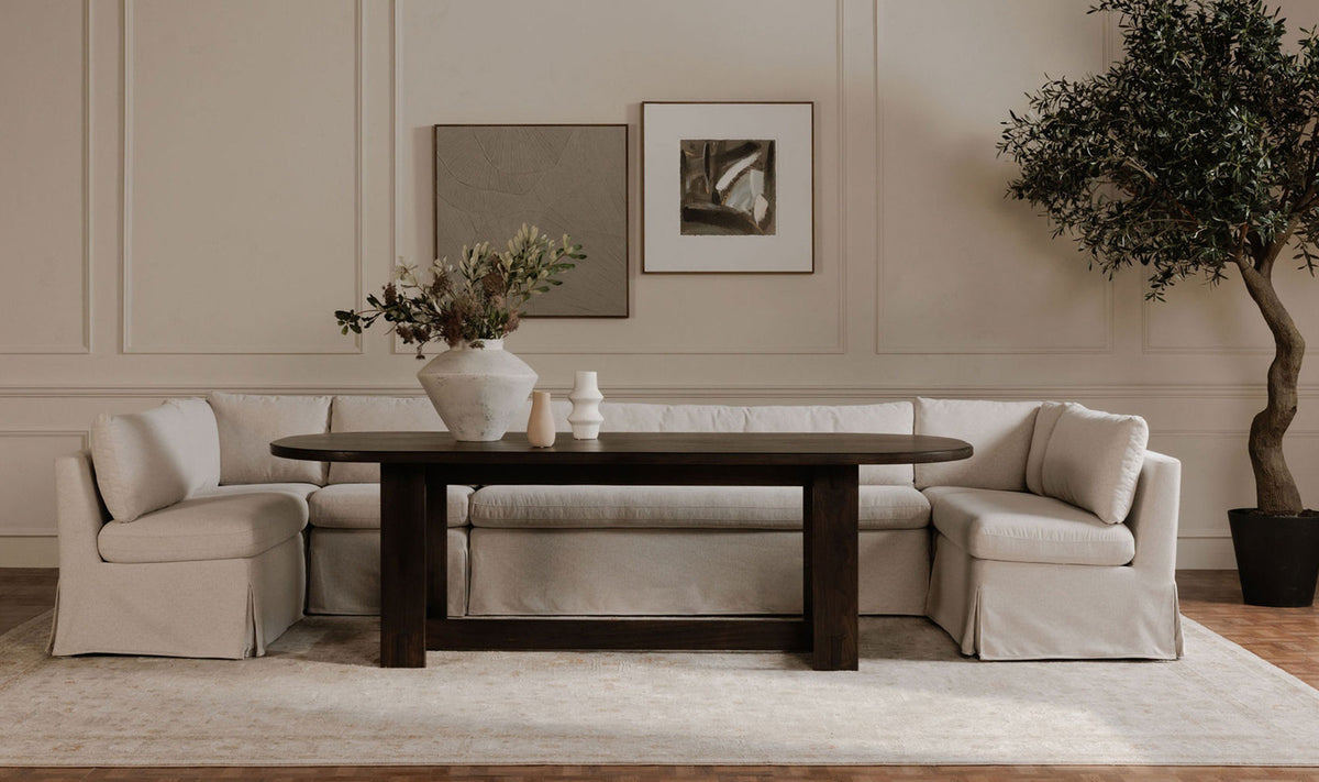 Fable Slipcover Dining Slipper Chair