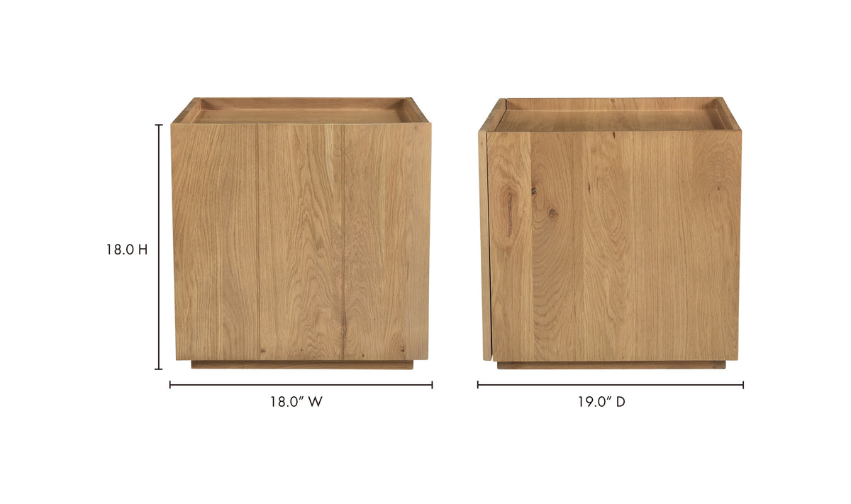Plank Nightstand
