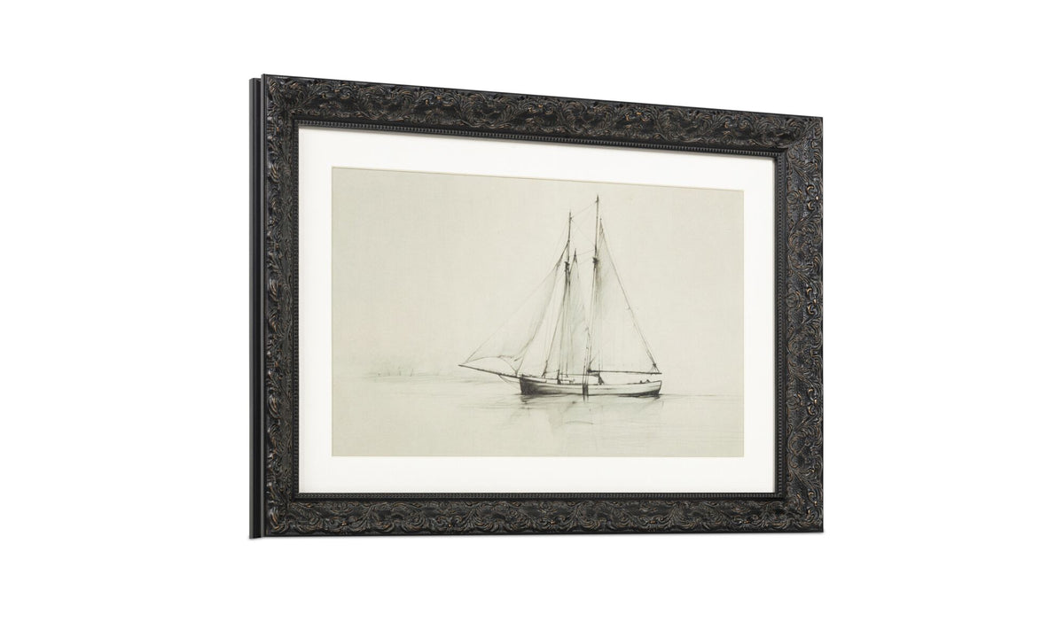 Helm Framed Print With Glass