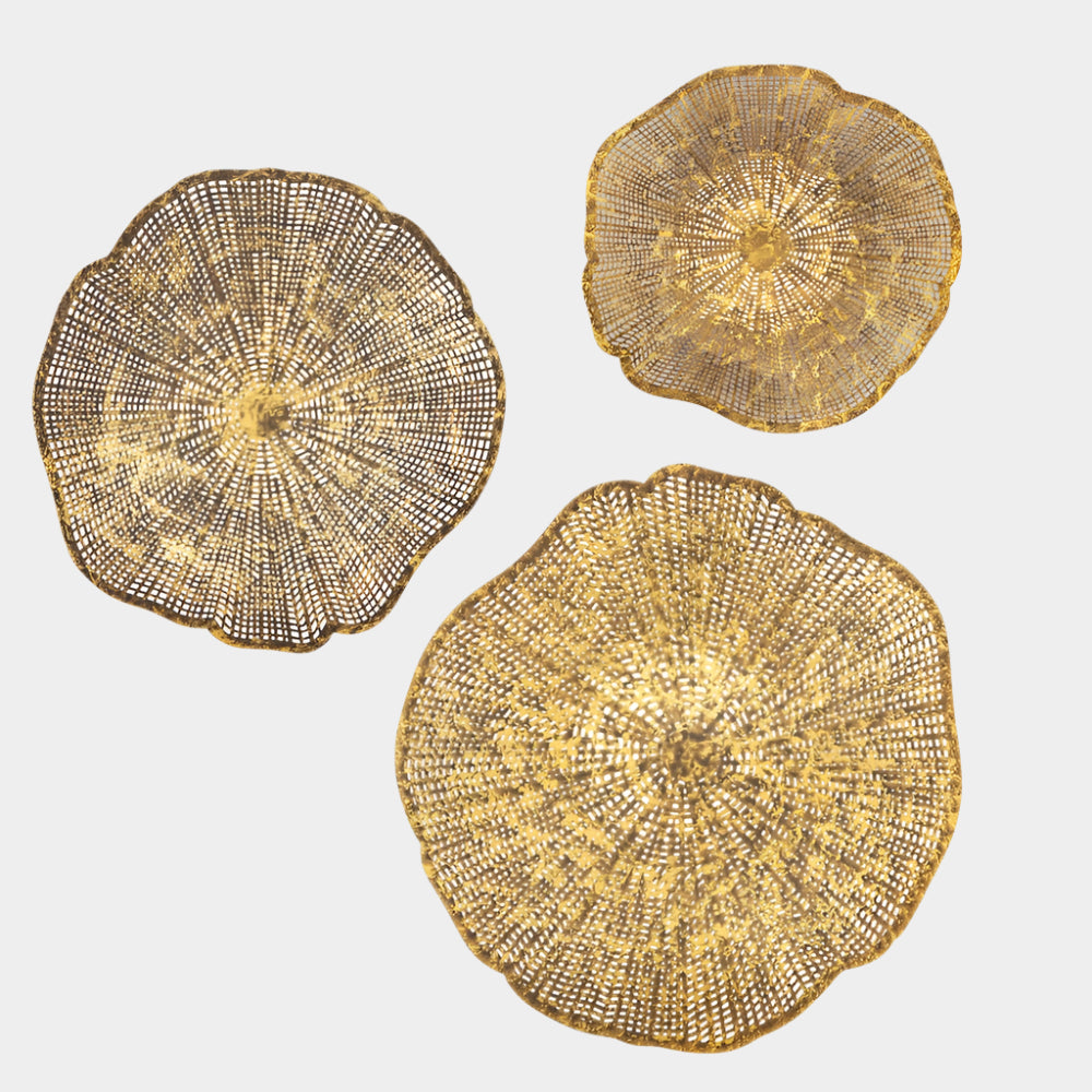 Radiance Metal Wall Decor, S/3