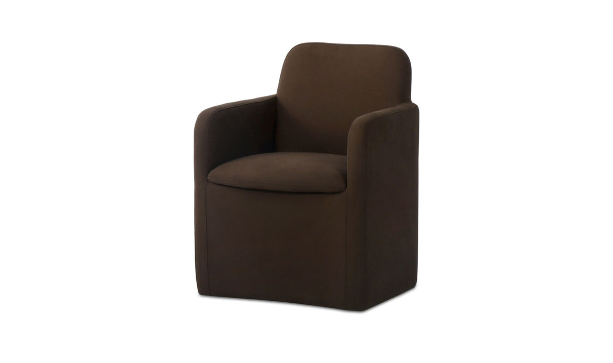 Bent Rolling Arm Chair