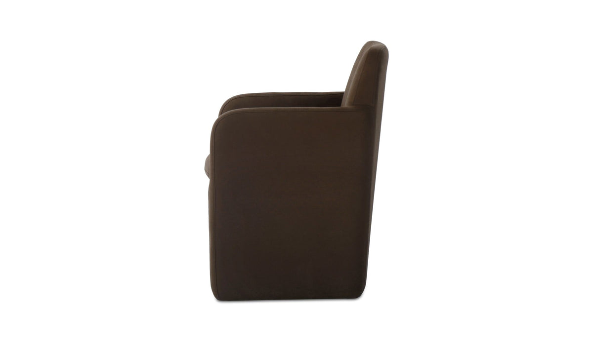 Bent Rolling Arm Chair