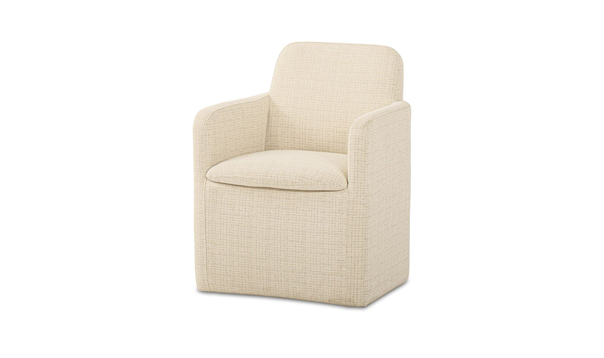 Bent Rolling Arm Chair