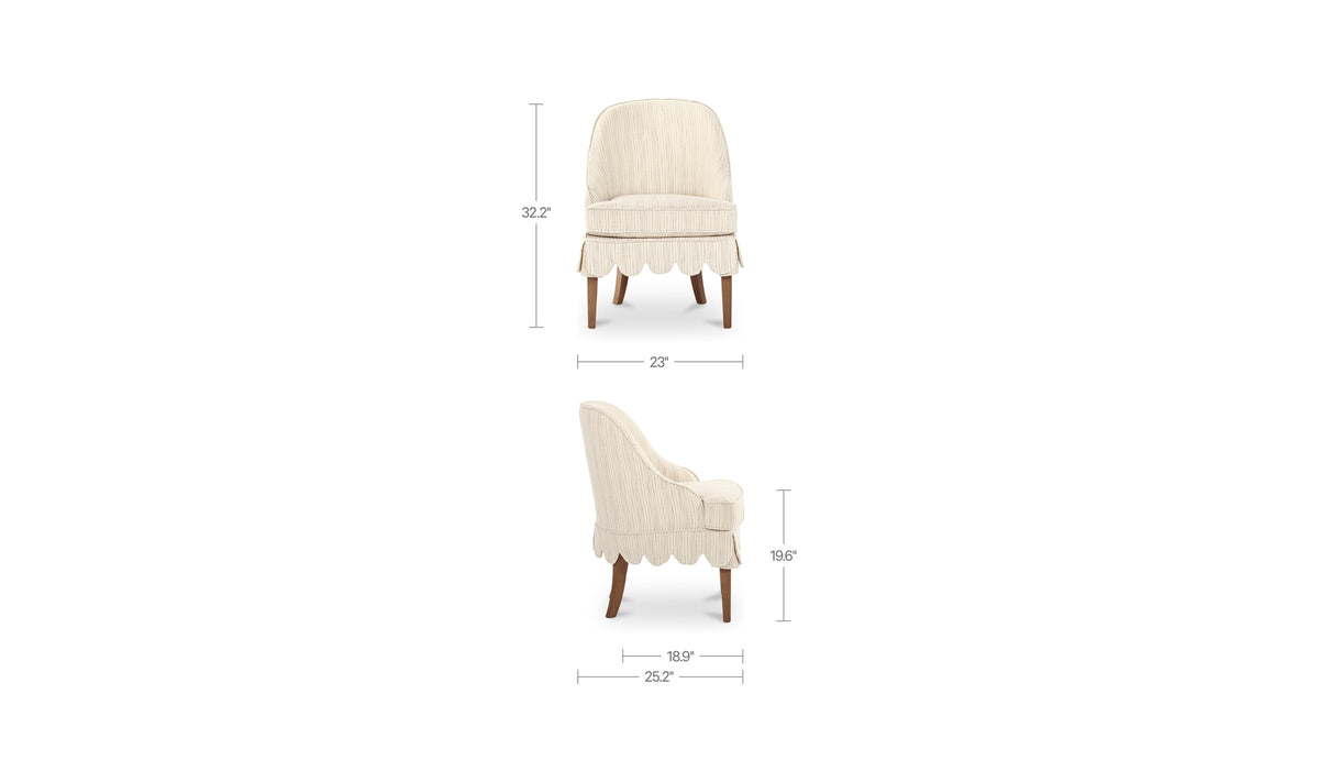 Lola Slipcover Dining Chair
