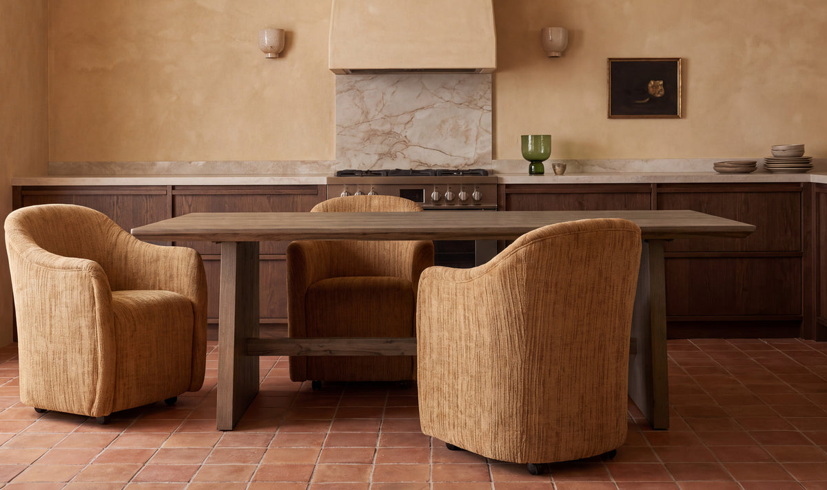 Drava Rolling Dining Chair