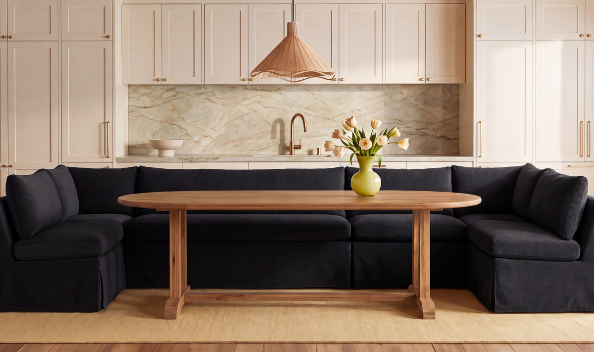 Fable Slipcover Dining Slipper Chair