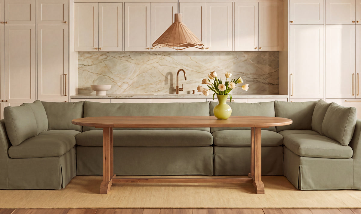 Fable Slipcover Dining Slipper Chair