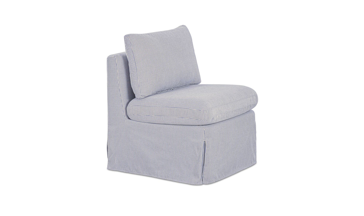 Fable Slipcover Dining Slipper Chair