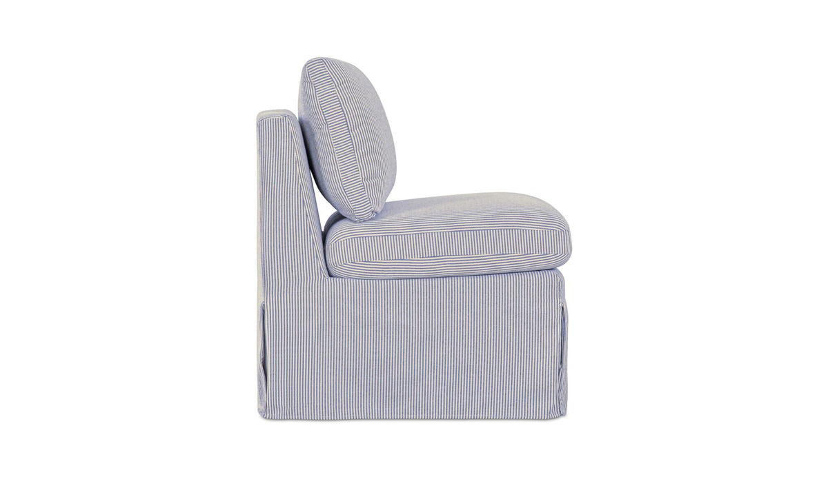Fable Slipcover Dining Slipper Chair