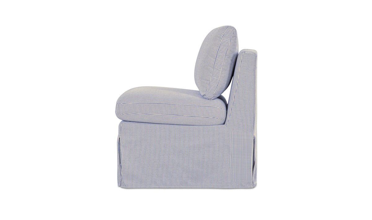 Fable Slipcover Dining Slipper Chair