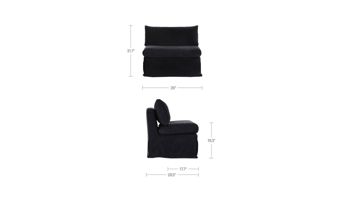 Fable Slipcover Dining Chair