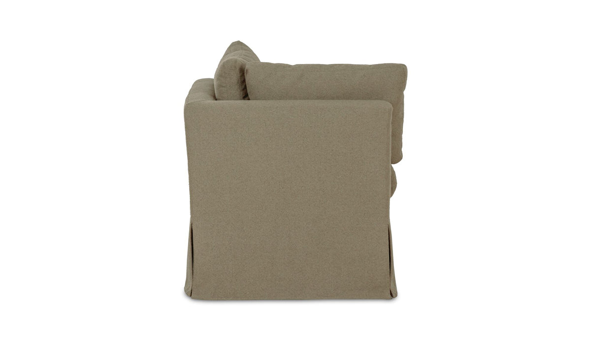 Fable Slipcover Dining Corner Chair