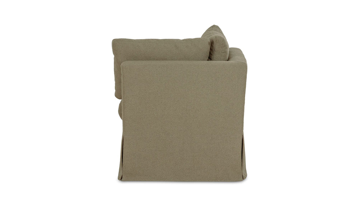 Fable Slipcover Dining Corner Chair