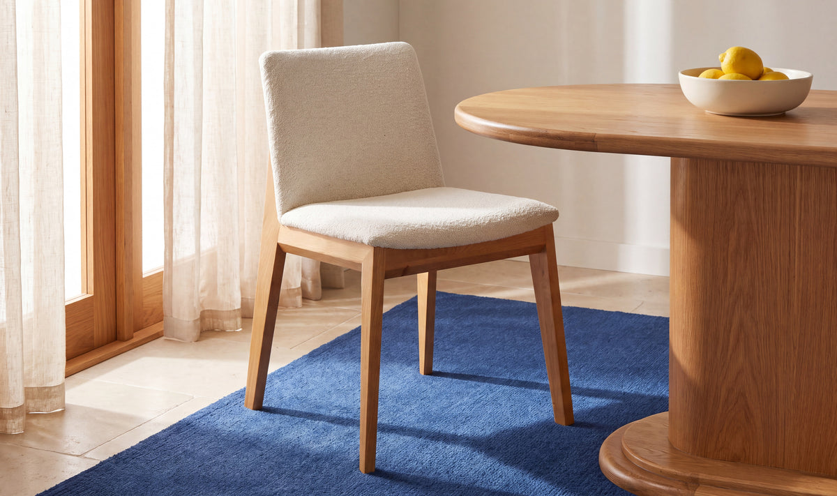 Deco Oak Dining Chair Set Of 2