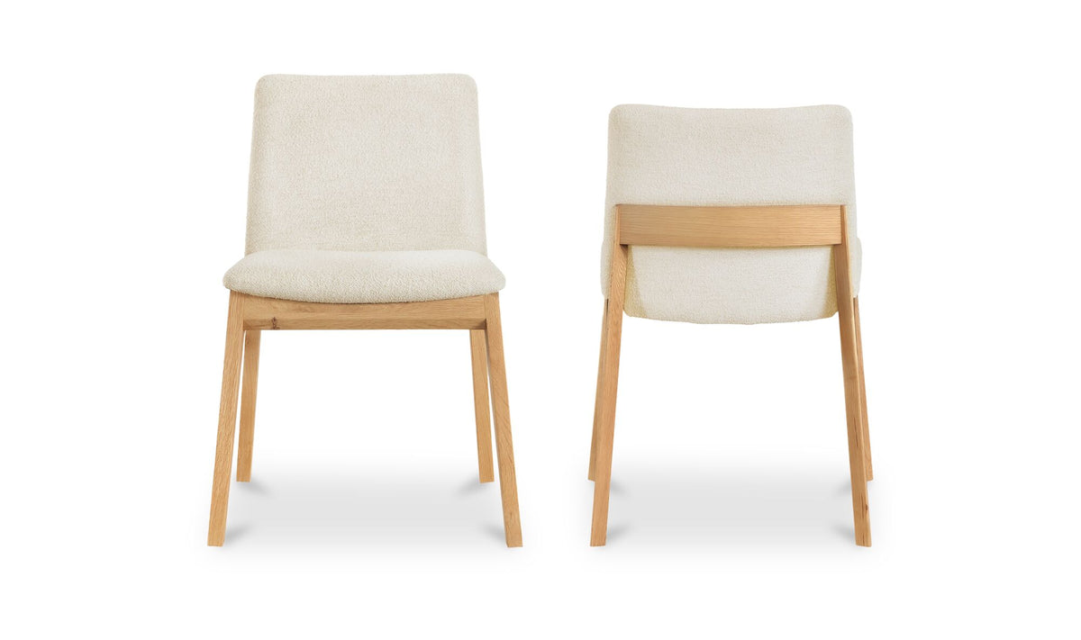 Deco Oak Dining Chair Set Of 2