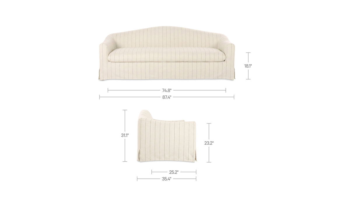 Odell Slipcover Sofa