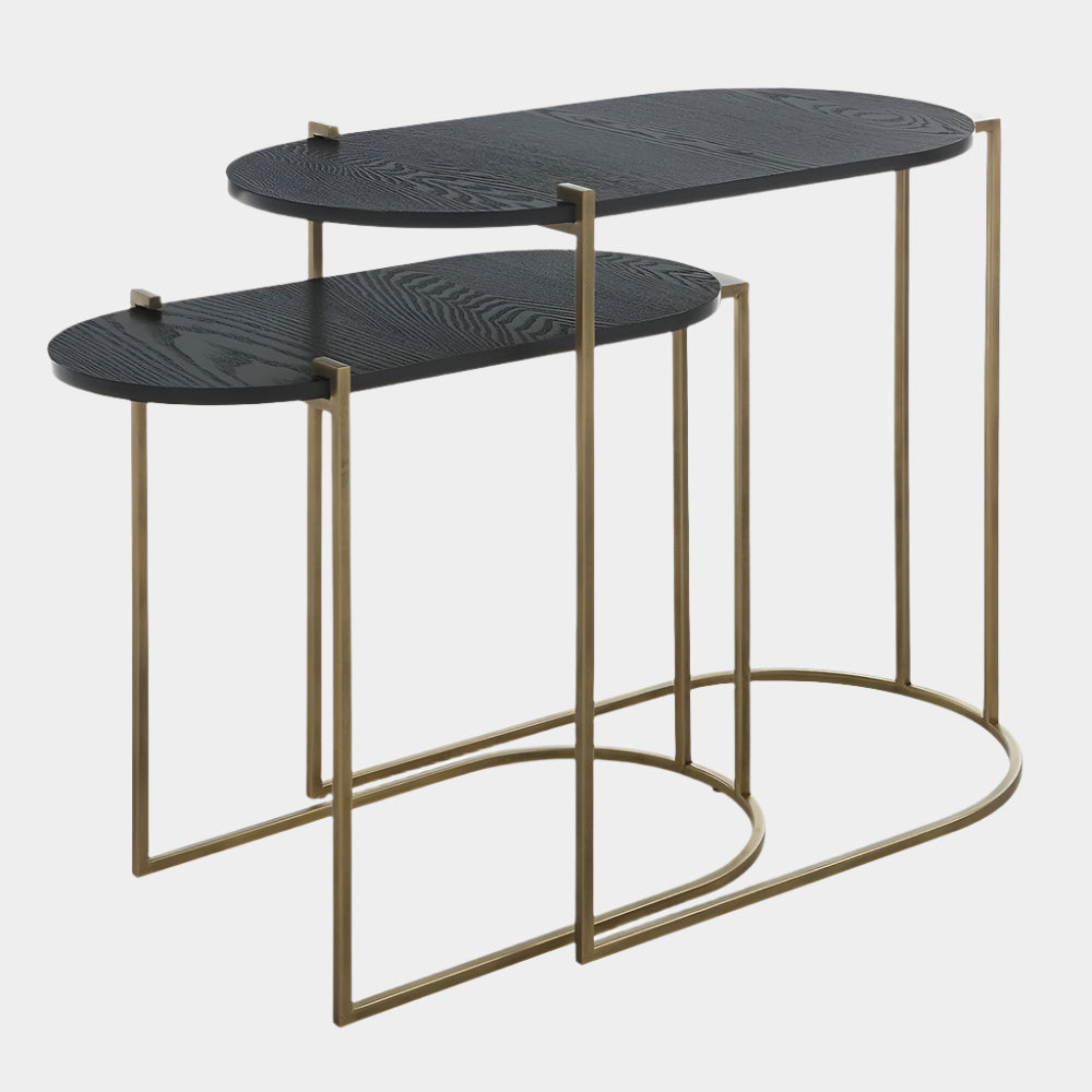 Aztec Nesting Tables, S/2