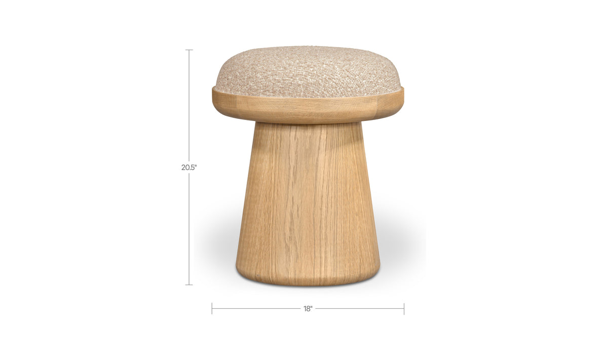Nadia Swivel Accent Stool