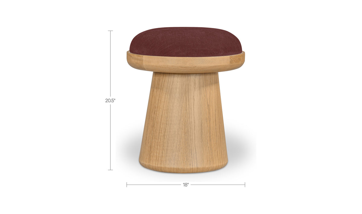 Nadia Swivel Accent Stool