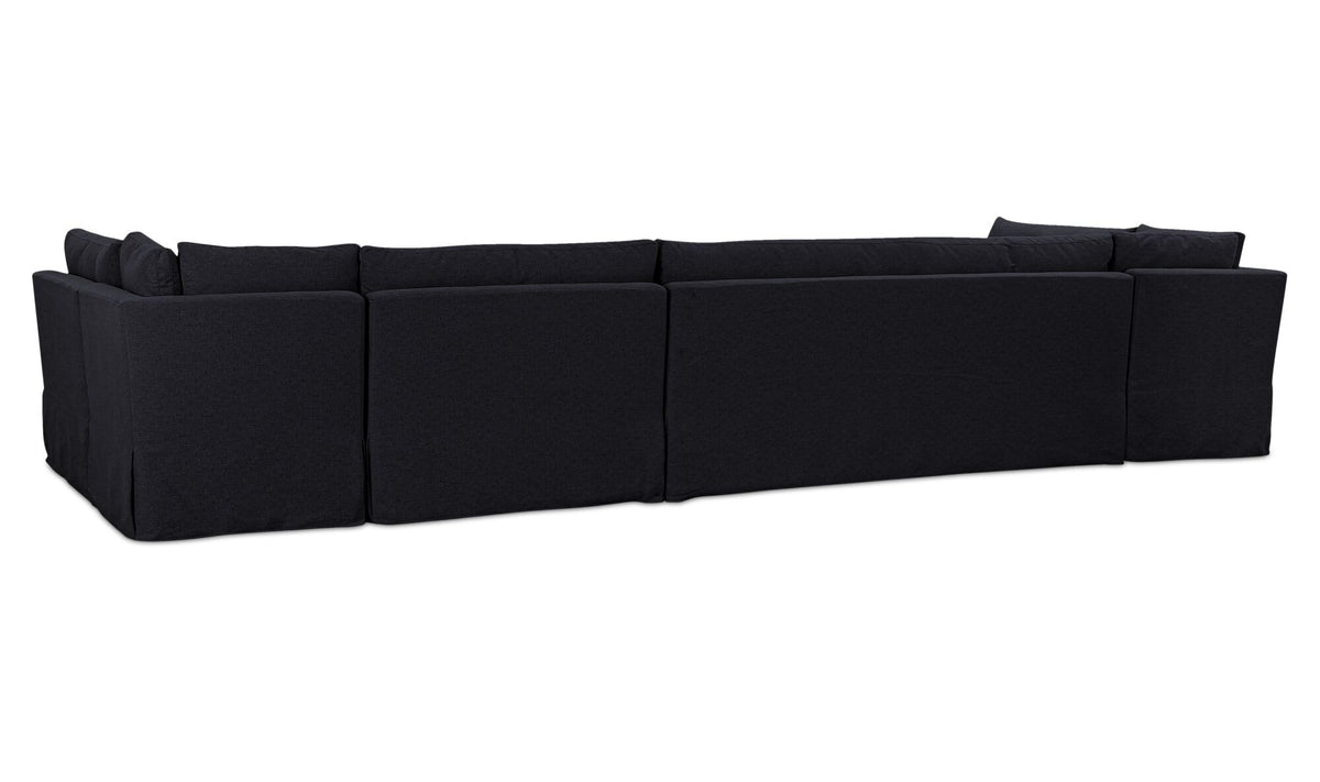 Fable Slipcover Dining Banquette U-Shape 168