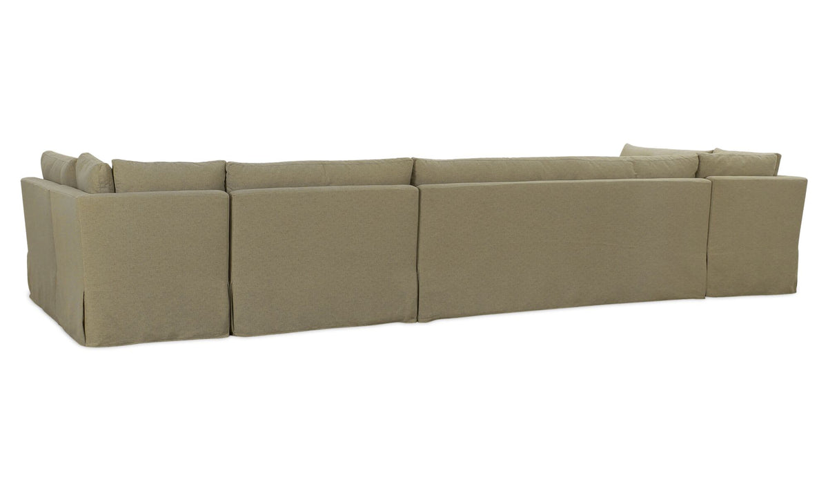 Fable Slipcover Dining Banquette U-Shape 168