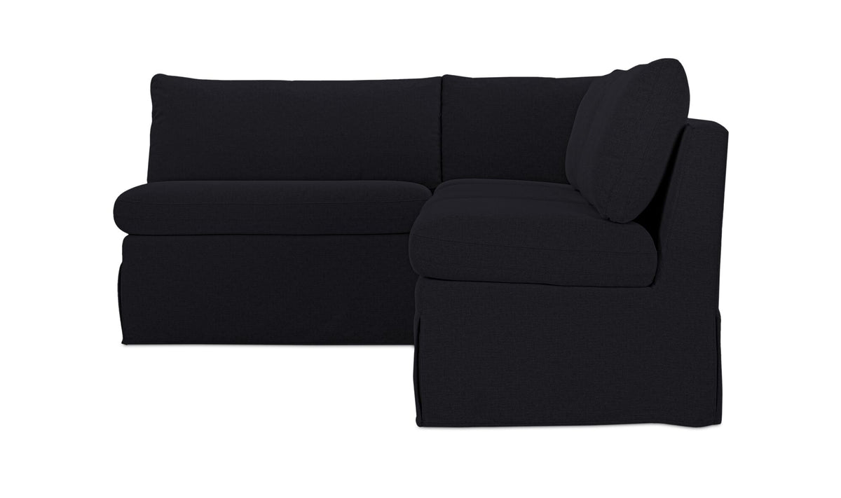Fable Slipcover Dining Banquette L-Shape 96.0