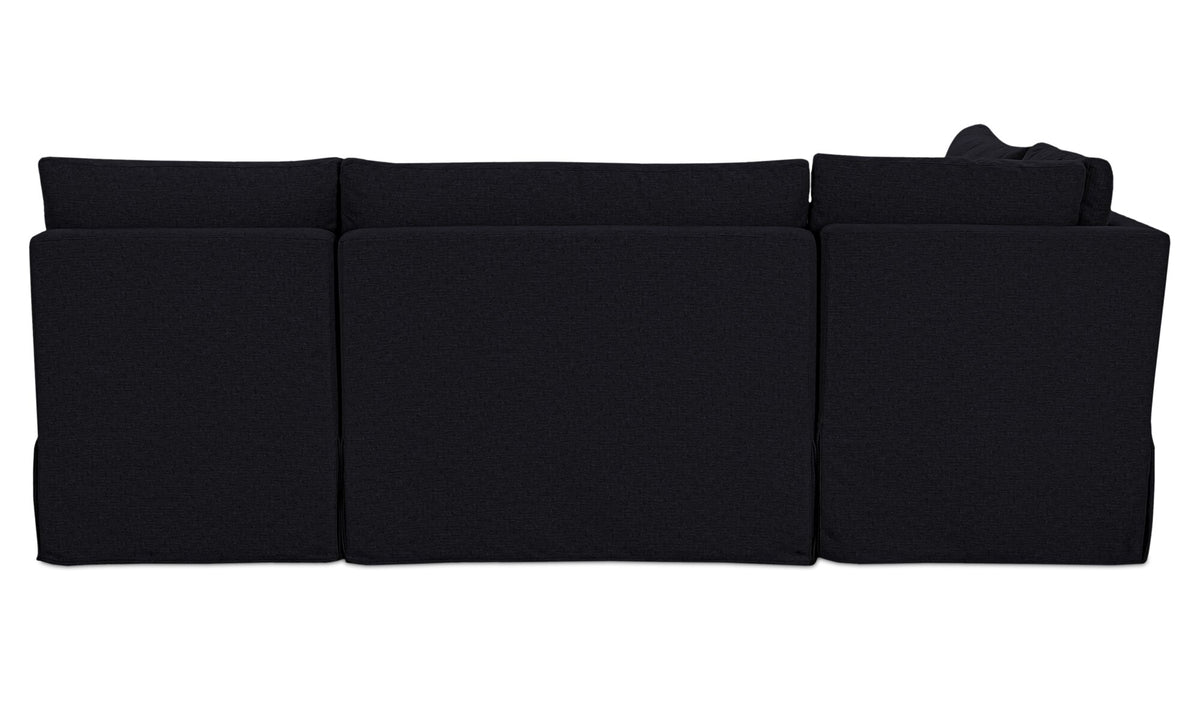 Fable Slipcover Dining Banquette L-Shape 96.0