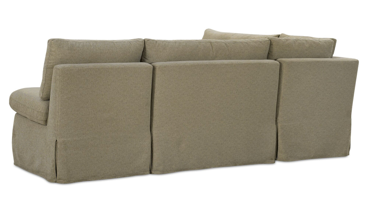 Fable Slipcover Dining Banquette L-Shape 96.0