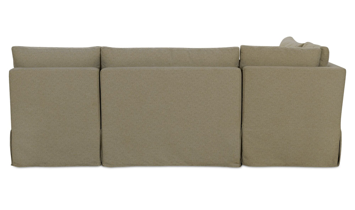 Fable Slipcover Dining Banquette L-Shape 96.0