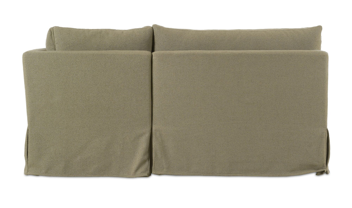 Fable Slipcover Dining Banquette  L-Shape 100.5 in