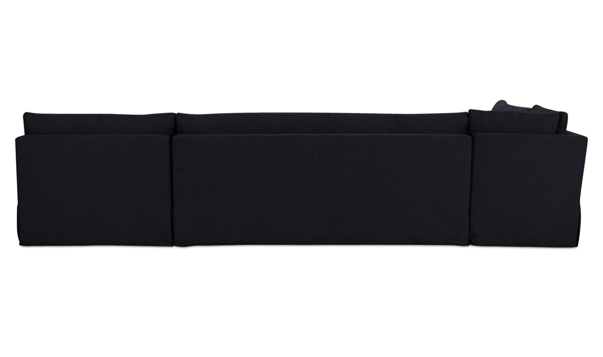 Fable Slipcover Dining Banquette L-Shape 139.5