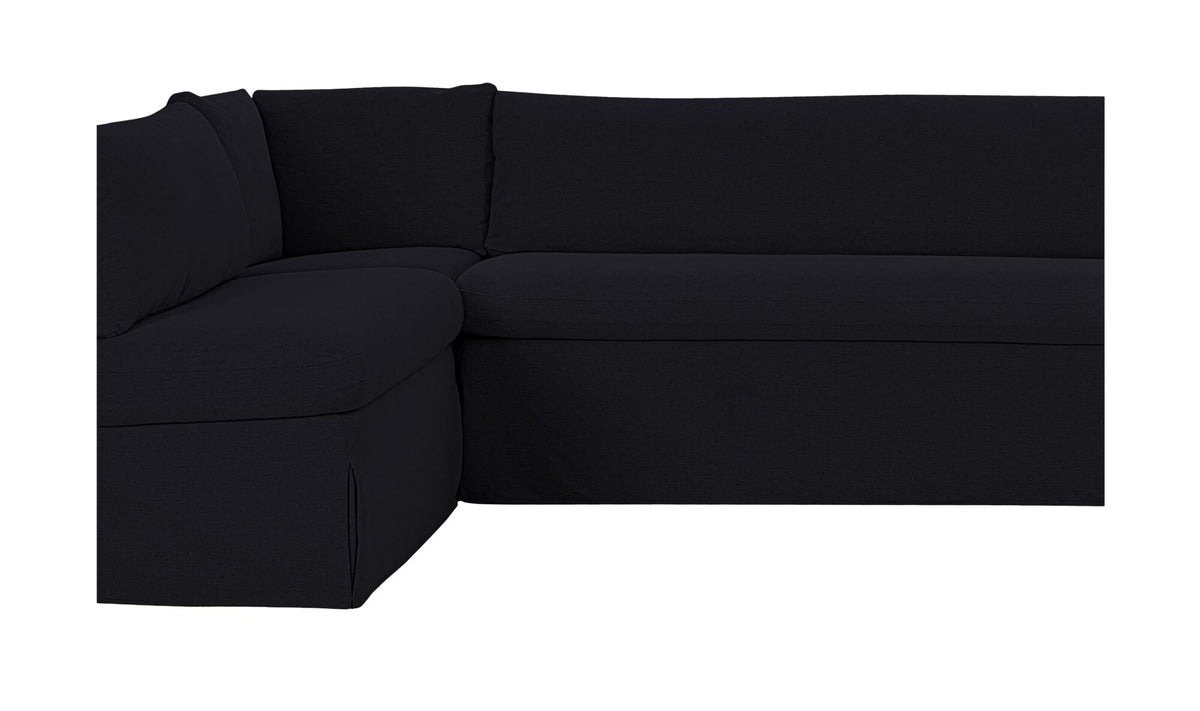 Fable Slipcover Dining Banquette L-Shape 139.5