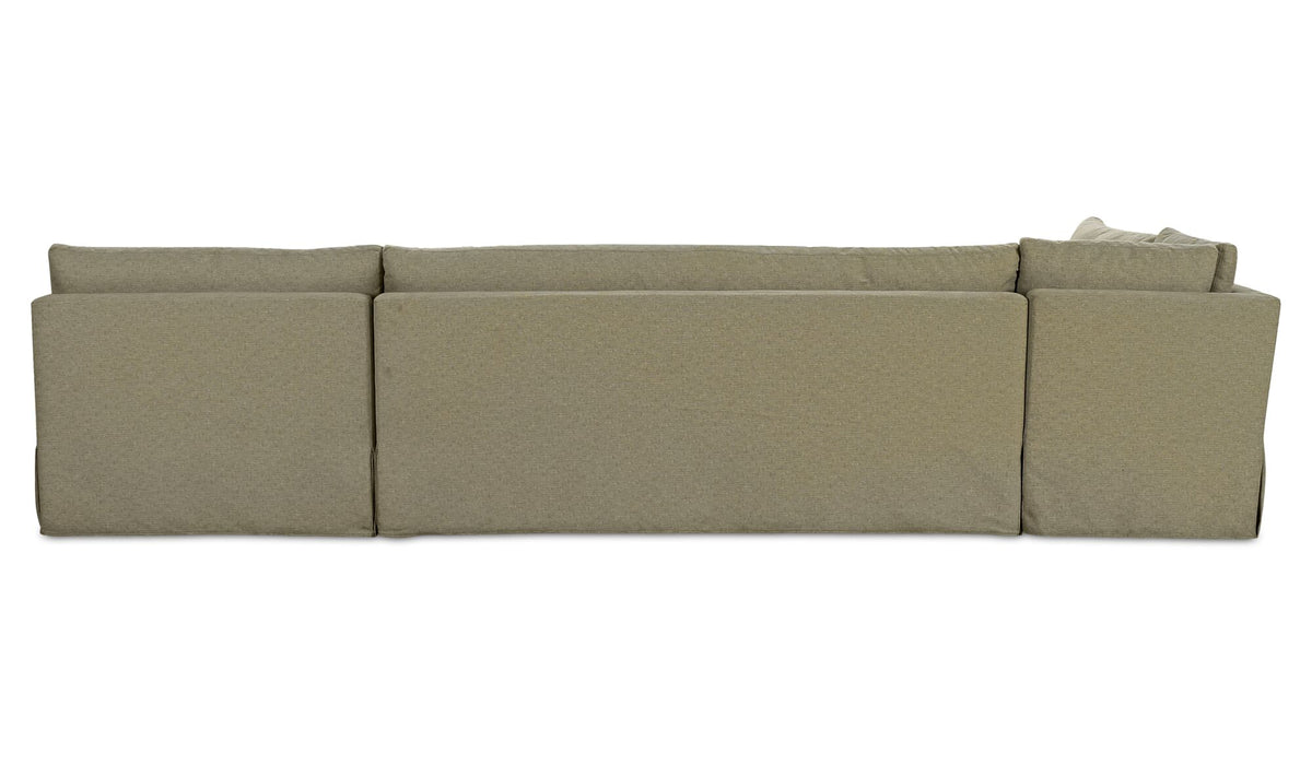 Fable Slipcover Dining Banquette L-Shape 139.5