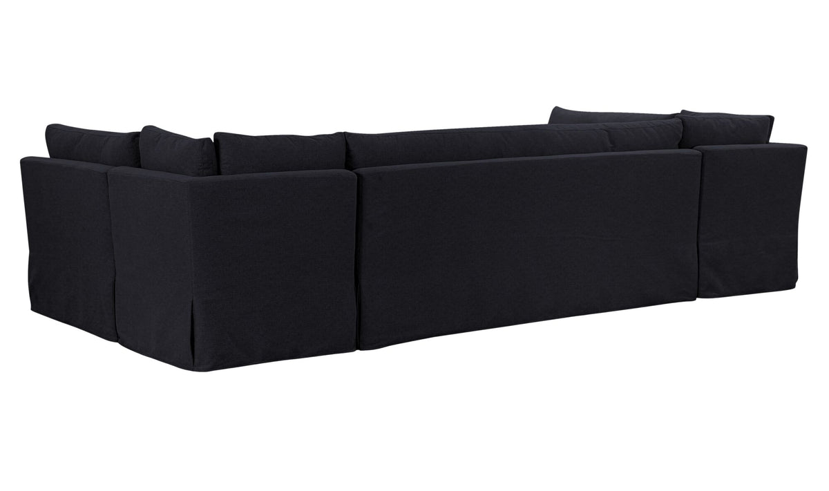 Fable Slipcover Dining Banquette U-Shape 129