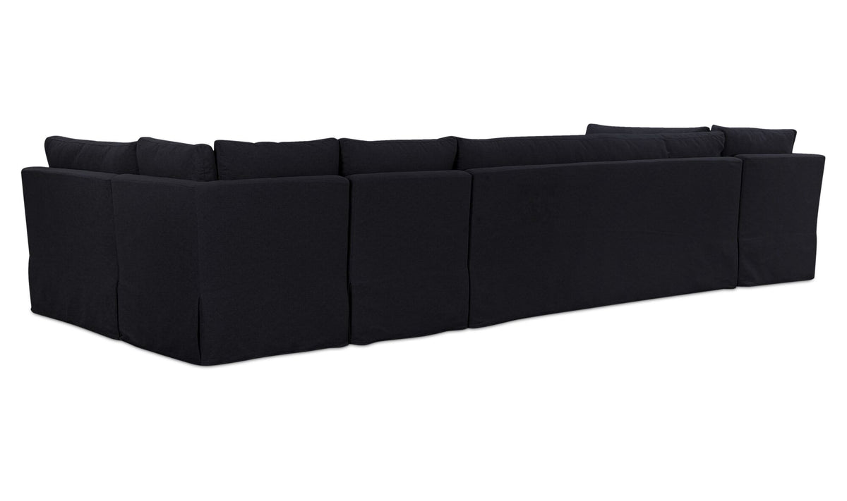 Fable Slipcover Dining Banquette U-Shape 154