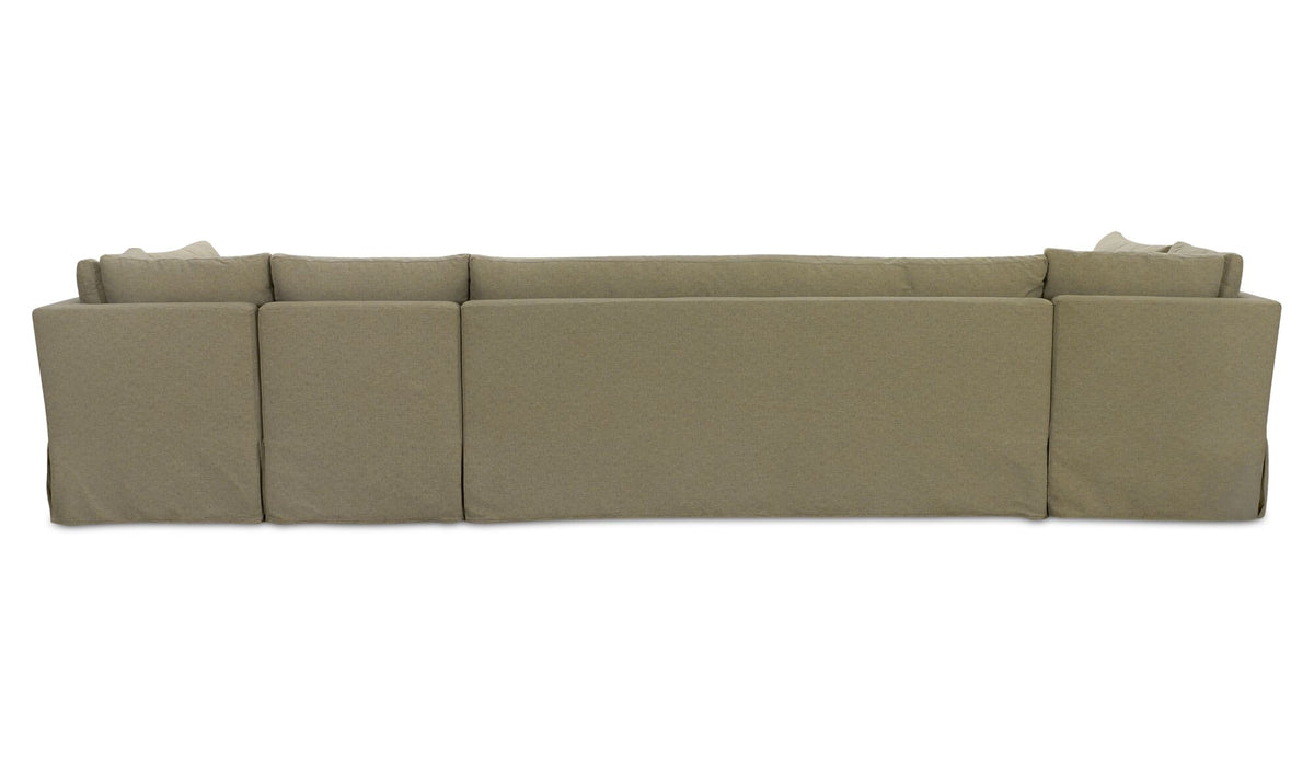 Fable Slipcover Dining Banquette U-Shape 154