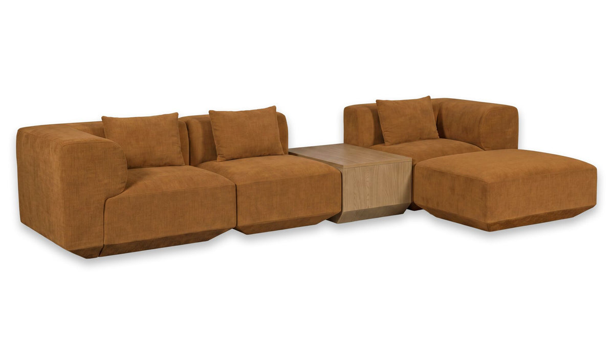 Goodwin Lounge Modular Sectional With Side Table