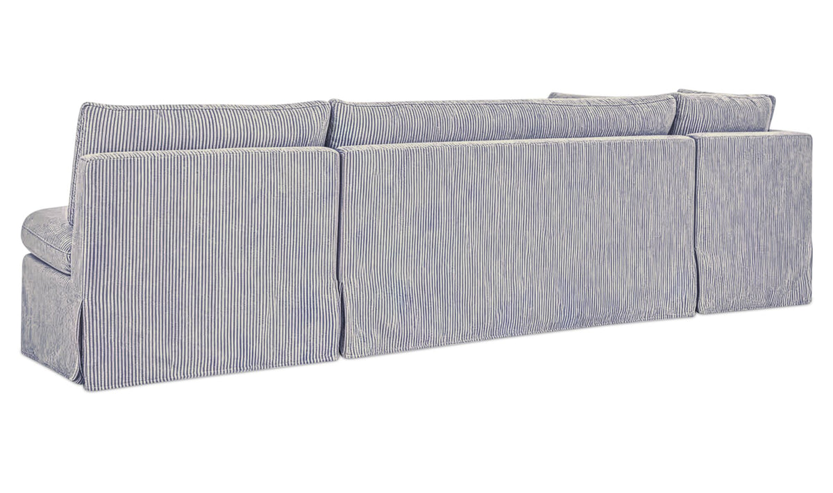 Fable Slipcover Dining Banquette L-Shape 139.5